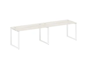 Рабочая станция на 2 раб.места на О-образном м/к 280x72x75 Метал Систем / Metal System images