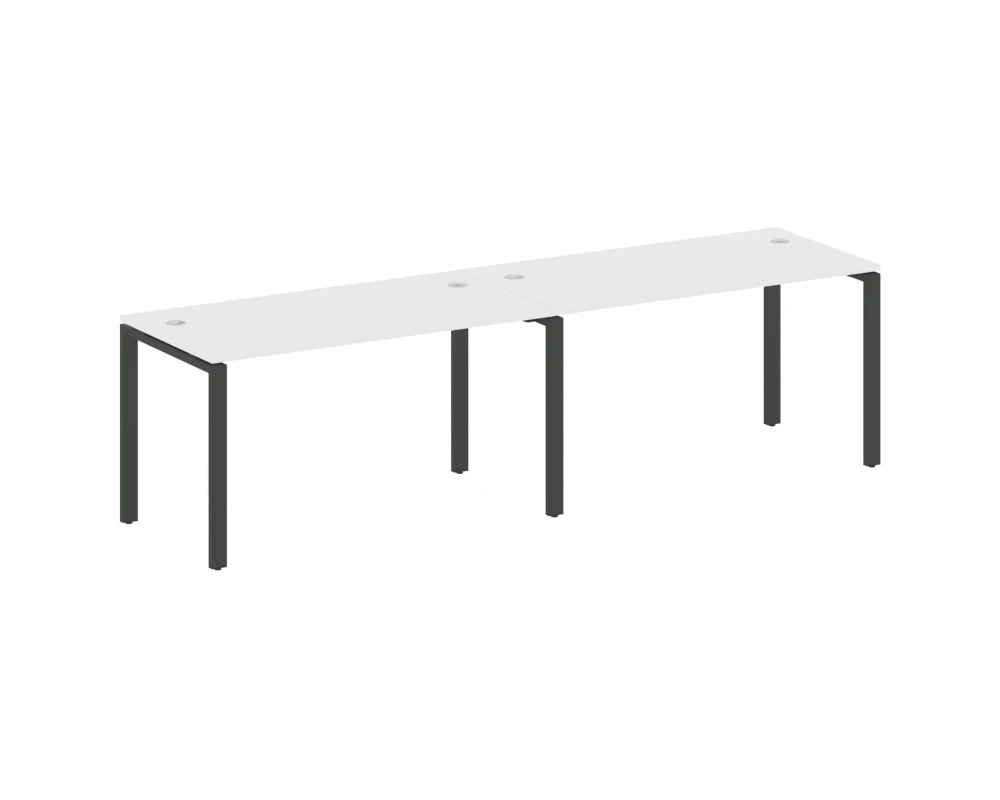 Рабочая станция на 2 раб.места на П-образном м/к 280x72x75 Метал Систем / Metal System