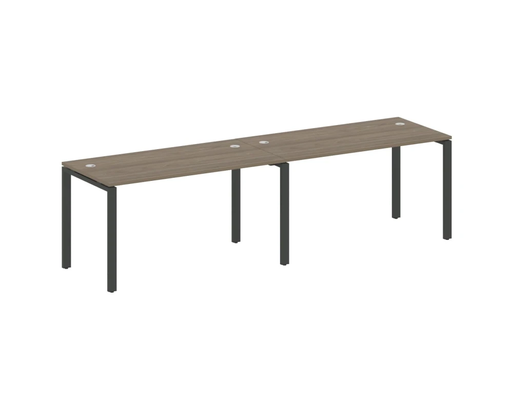 Рабочая станция на 2 раб.места на П-образном м/к 280x72x75 Метал Систем / Metal System