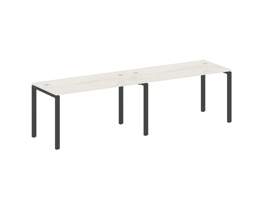 Рабочая станция на 2 раб.места на П-образном м/к 280x72x75 Метал Систем / Metal System