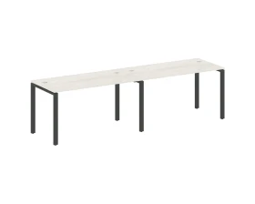 Рабочая станция на 2 раб.места на П-образном м/к 280x72x75 Метал Систем / Metal System images