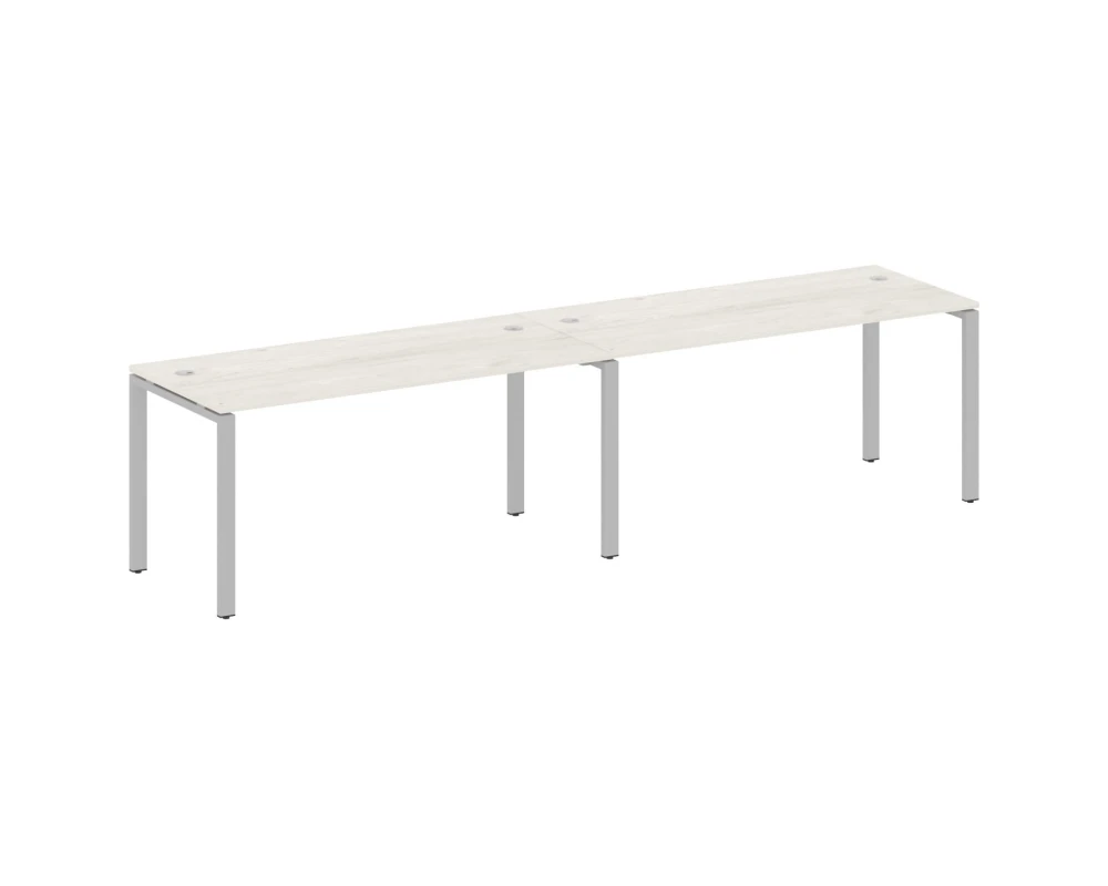 Рабочая станция на 2 раб.места на П-образном м/к 320x72x75 Метал Систем / Metal System