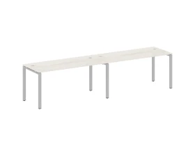 Рабочая станция на 2 раб.места на П-образном м/к 320x72x75 Метал Систем / Metal System images