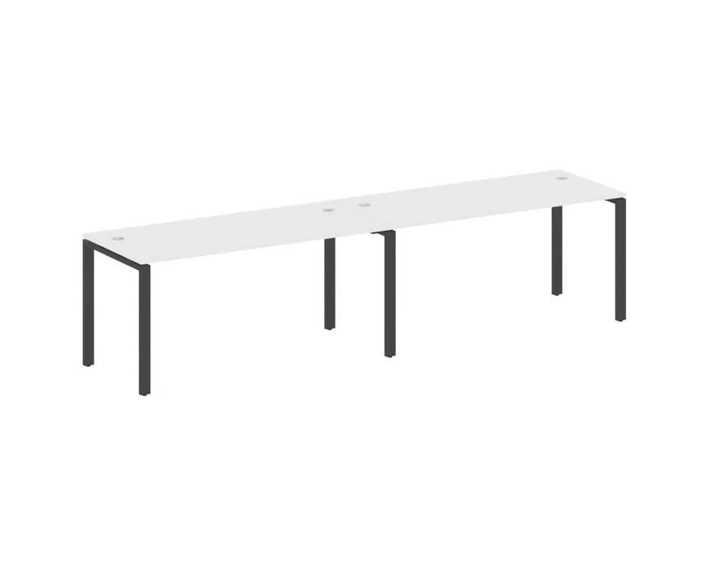 Рабочая станция на 2 раб.места на П-образном м/к 320x72x75 Метал Систем / Metal System