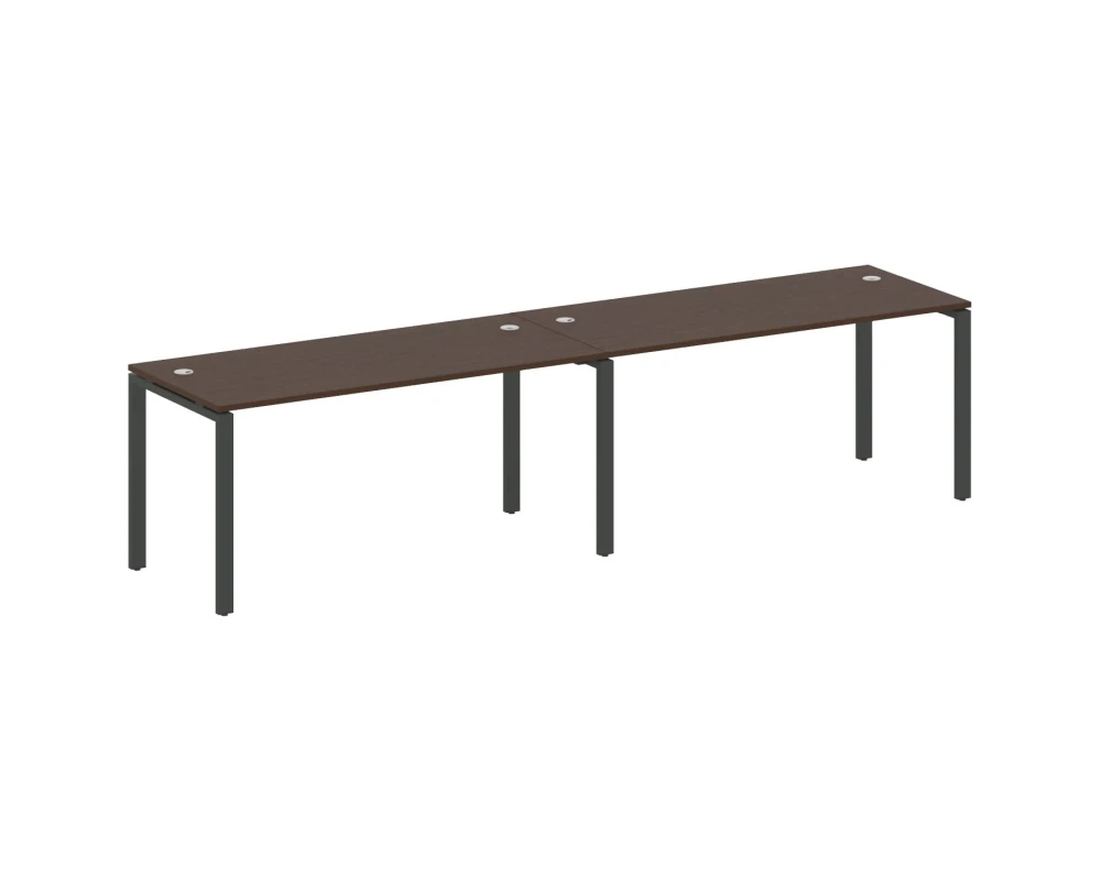 Рабочая станция на 2 раб.места на П-образном м/к 320x72x75 Метал Систем / Metal System