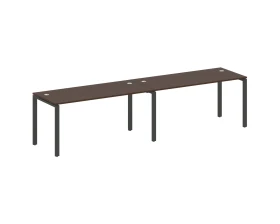 Рабочая станция на 2 раб.места на П-образном м/к 320x72x75 Метал Систем / Metal System images