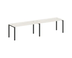 Рабочая станция на 2 раб.места на П-образном м/к 320x72x75 Метал Систем / Metal System images