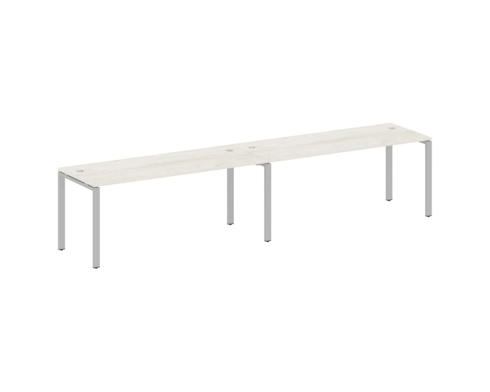 Рабочая станция на 2 раб.места на П-образном м/к 360x72x75 Метал Систем / Metal System