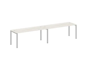 Рабочая станция на 2 раб.места на П-образном м/к 360x72x75 Метал Систем / Metal System images