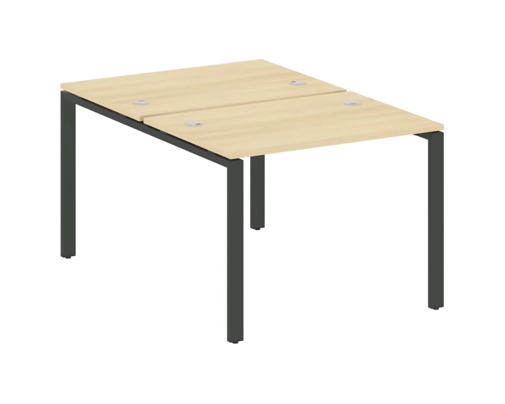 Рабочая станция на П-образном м/к 100x147,5x75 Метал Систем / Metal System