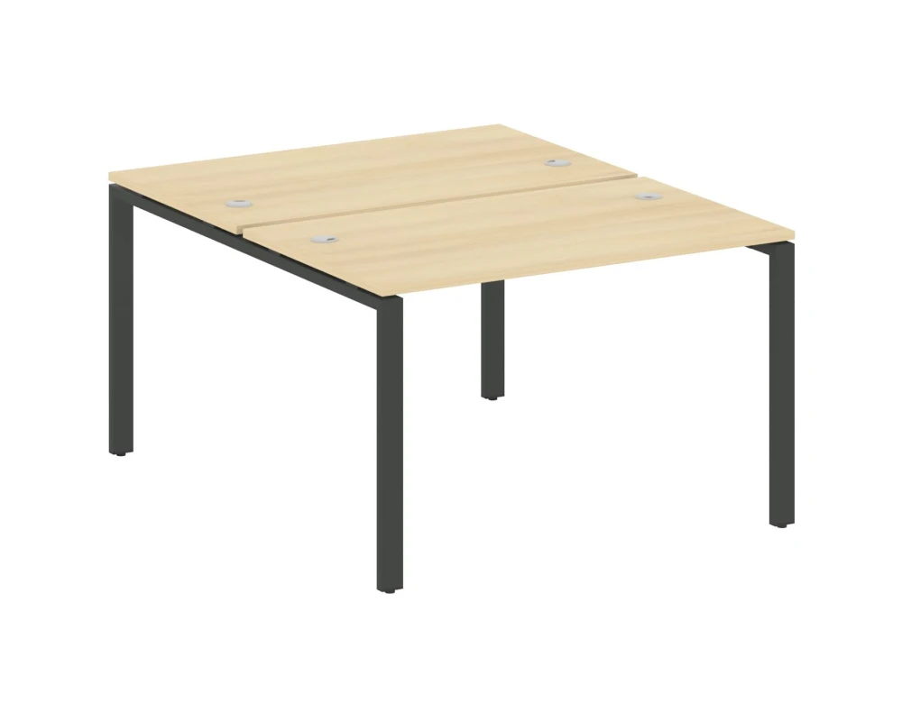 Рабочая станция на П-образном м/к 120x147,5x75 Метал Систем / Metal System