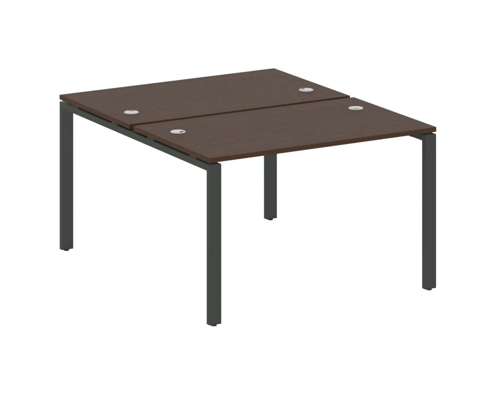 Рабочая станция на П-образном м/к 120x147,5x75 Метал Систем / Metal System