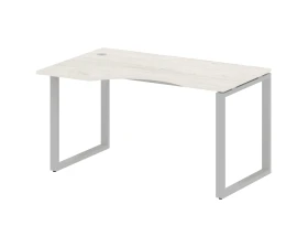 Стол криволинейный левый на О-образном м/к 140x90x75 Метал Систем / Metal System images