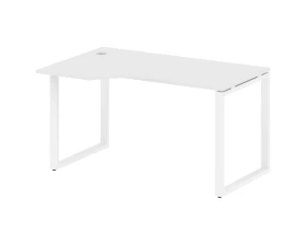 Стол криволинейный левый на О-образном м/к 140x90x75 Метал Систем / Metal System images