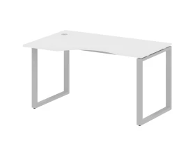 Стол криволинейный левый на О-образном м/к 140x90x75 Метал Систем / Metal System images