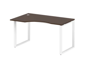 Стол криволинейный левый на О-образном м/к 140x90x75 Метал Систем / Metal System images