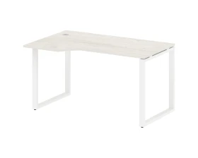 Стол криволинейный левый на О-образном м/к 140x90x75 Метал Систем / Metal System images