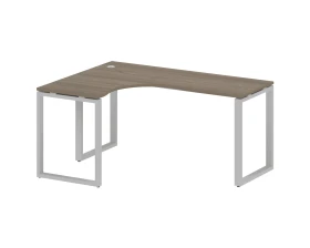 Стол криволинейный левый на О-образном м/к 160x120x75 Метал Систем / Metal System images