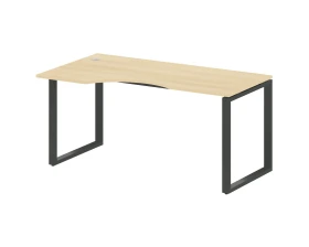 Стол криволинейный левый на О-образном м/к 160x90x75 Метал Систем / Metal System images