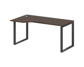 Стол криволинейный левый на О-образном м/к 160x90x75 Метал Систем / Metal System images