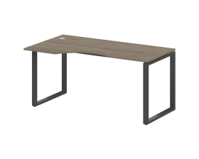 Стол криволинейный левый на О-образном м/к 160x90x75 Метал Систем / Metal System images