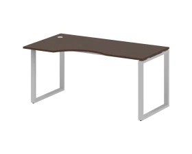 Стол криволинейный левый на О-образном м/к 160x90x75 Метал Систем / Metal System images