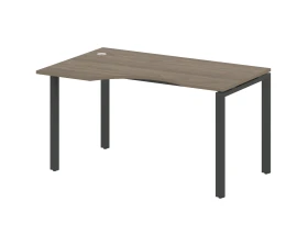 Стол криволинейный левый на П-образном м/к 140x90x75 Метал Систем / Metal System images