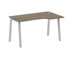 Стол криволинейный правый на А-образном м/к 140x90x75 Метал Систем / Metal System images