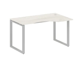 Стол криволинейный правый на О-образном м/к 140x90x75 Метал Систем / Metal System images