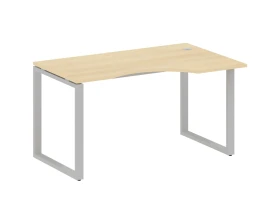 Стол криволинейный правый на О-образном м/к 140x90x75 Метал Систем / Metal System images