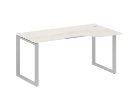 Стол криволинейный правый на О-образном м/к 160x90x75 Метал Систем / Metal System images