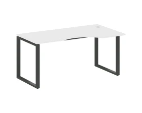 Стол криволинейный правый на О-образном м/к 160x90x75 Метал Систем / Metal System images