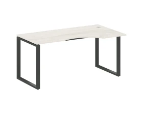 Стол криволинейный правый на О-образном м/к 160x90x75 Метал Систем / Metal System images