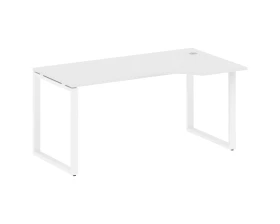 Стол криволинейный правый на О-образном м/к 160x90x75 Метал Систем / Metal System images