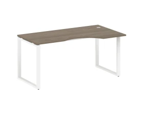 Стол криволинейный правый на О-образном м/к 160x90x75 Метал Систем / Metal System images