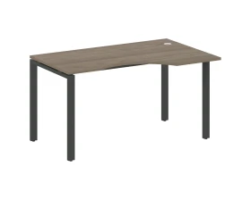 Стол криволинейный правый на П-образном м/к 140x90x75 Метал Систем / Metal System images