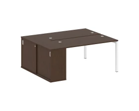 Рабочая станция с шкафом-купе на П-образном м/к 1810x1475x750 Метал Систем Куатро 5x5 / Metal System Quattro 5x5 images