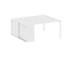 Рабочая станция с шкафом-купе на П-образном м/к 1810x1475x750 Метал Систем Куатро 5x5 / Metal System Quattro 5x5 images