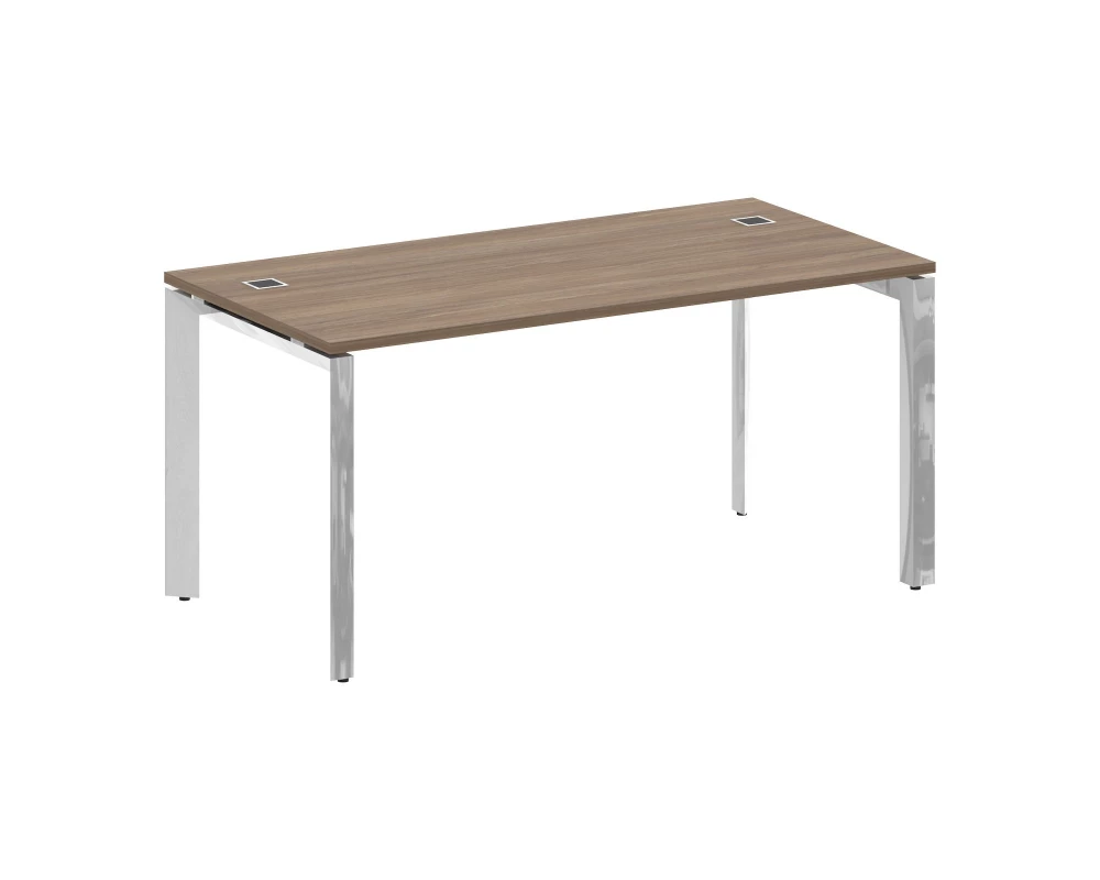 Стол рабочий руководителя на П-образном м/к 1580x800x750 Onix Direct Lux