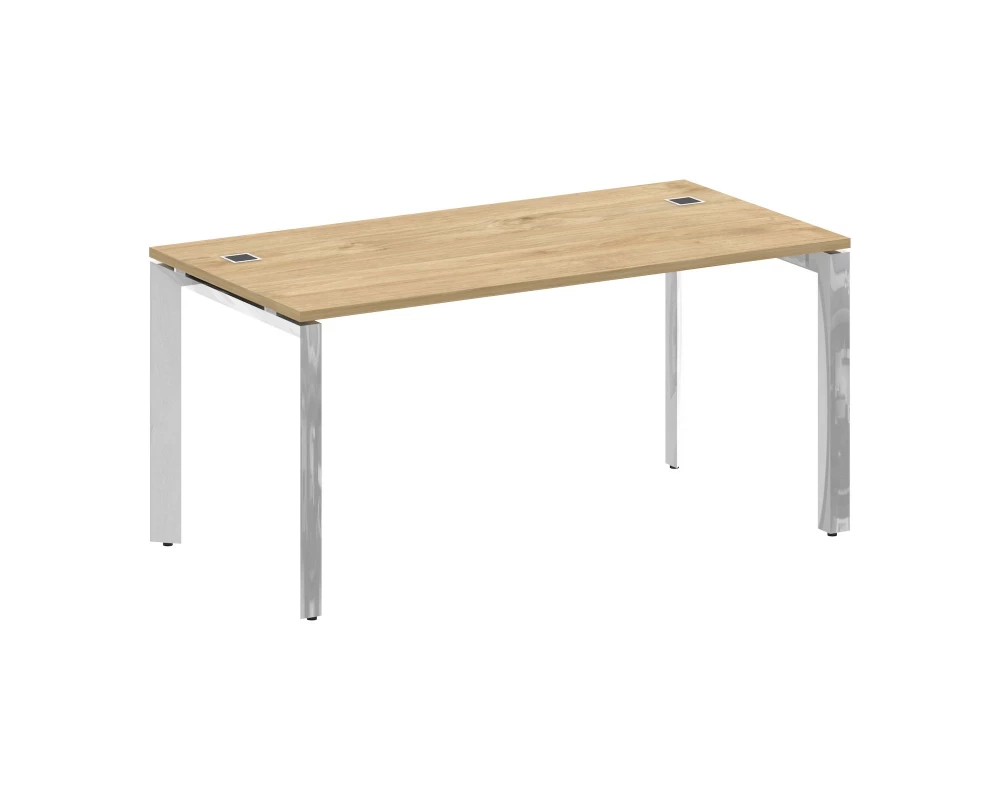 Стол рабочий руководителя на П-образном м/к 1580x800x750 Onix Direct Lux