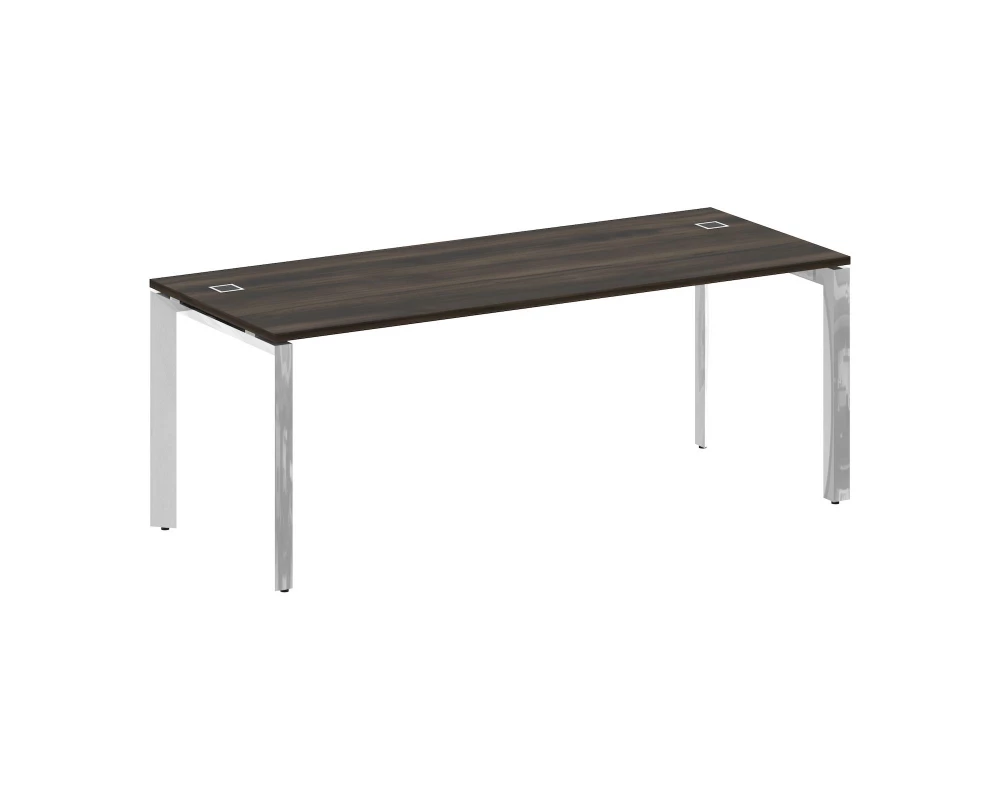 Стол рабочий руководителя на П-образном м/к 1980x800x750 Onix Direct Lux
