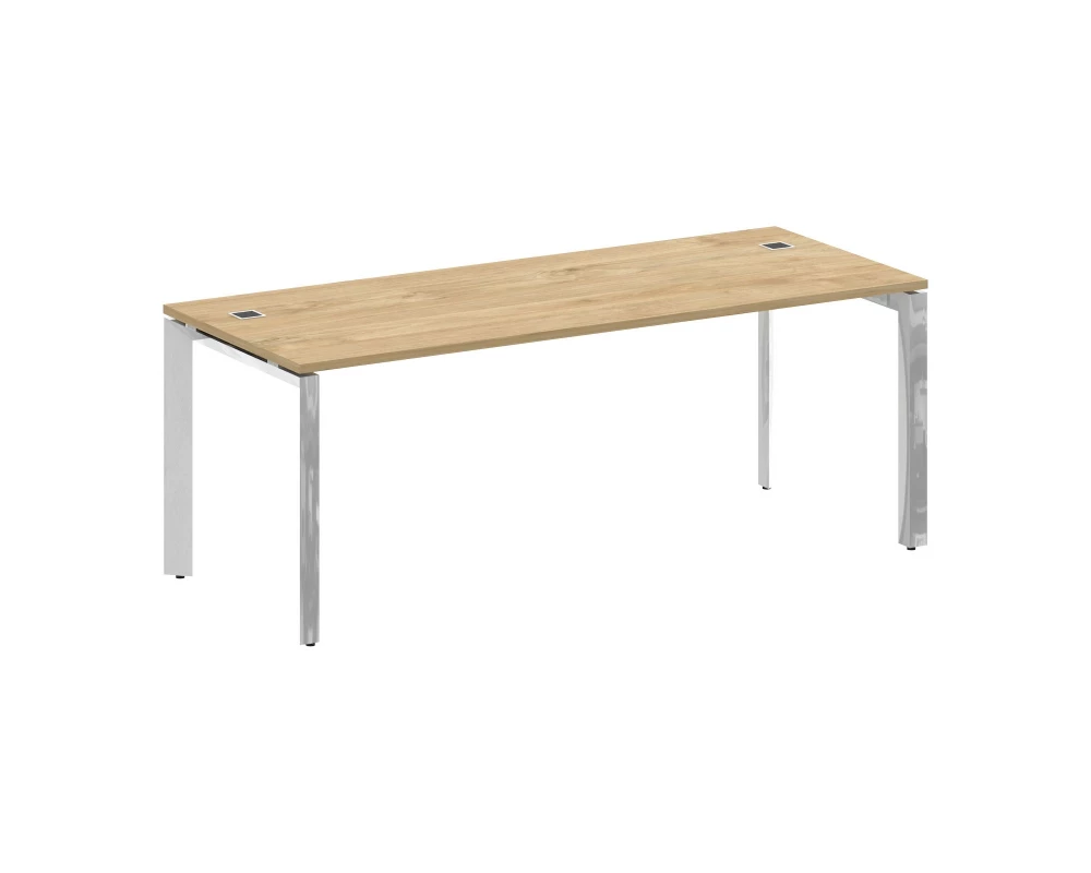 Стол рабочий руководителя на П-образном м/к 1980x800x750 Onix Direct Lux