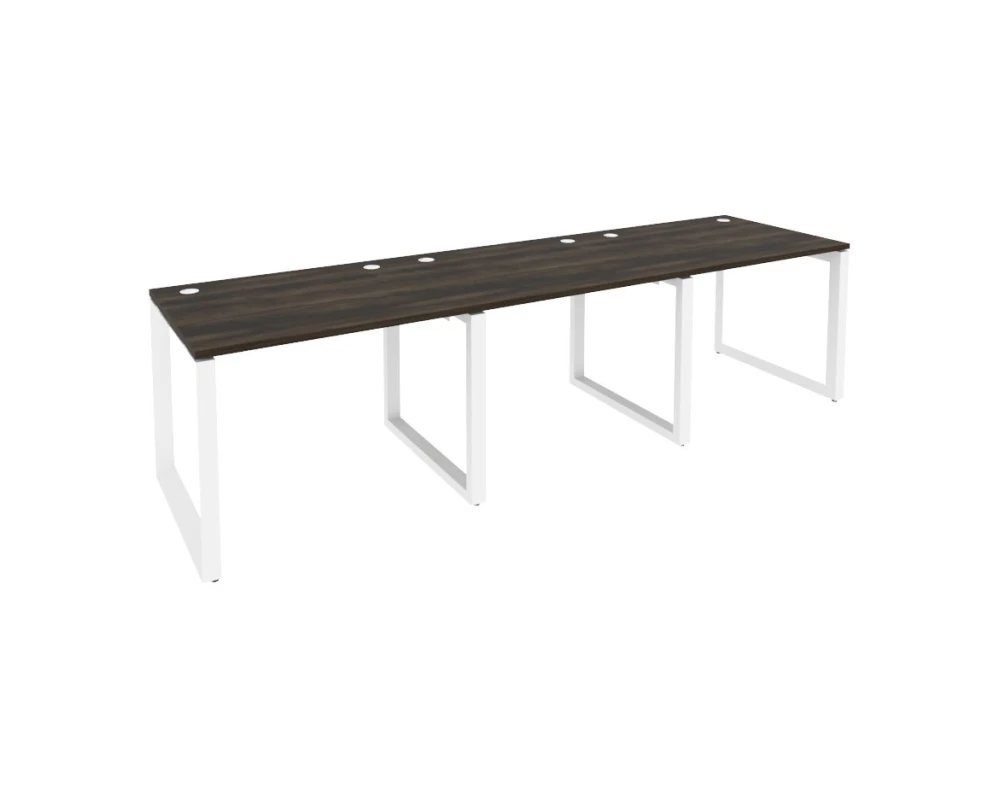 Рабочая станция на О-образном м/к 2940x800x750 Оникс / Onix