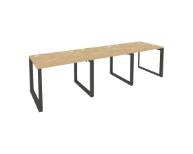 Рабочая станция на О-образном м/к 2940x800x750 Оникс / Onix images