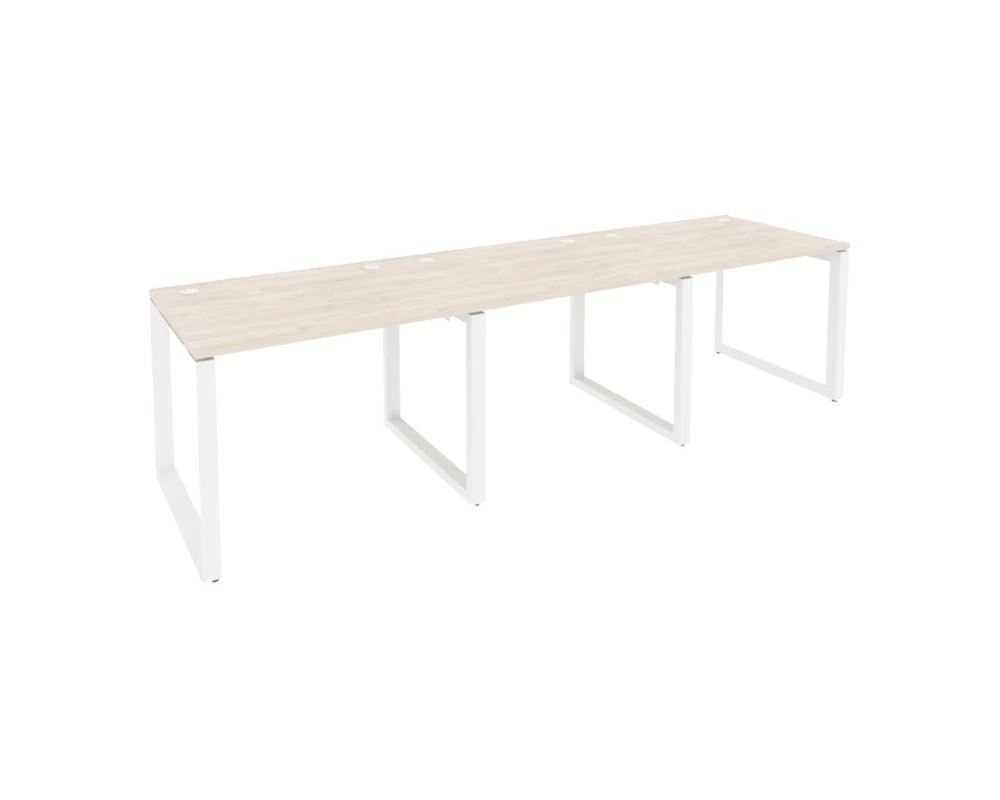 Рабочая станция на О-образном м/к 2940x800x750 Оникс / Onix