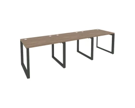 Рабочая станция на О-образном м/к 2940x800x750 Оникс / Onix images