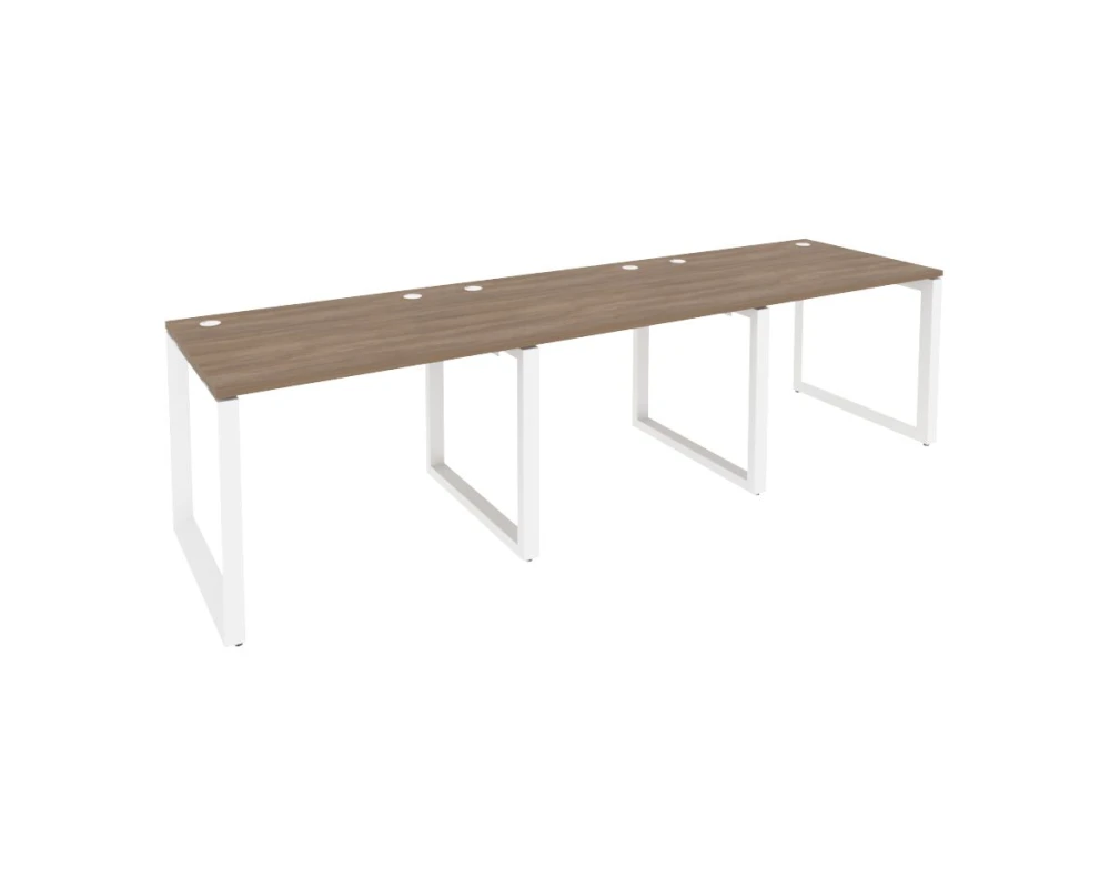 Рабочая станция на О-образном м/к 2940x800x750 Оникс / Onix