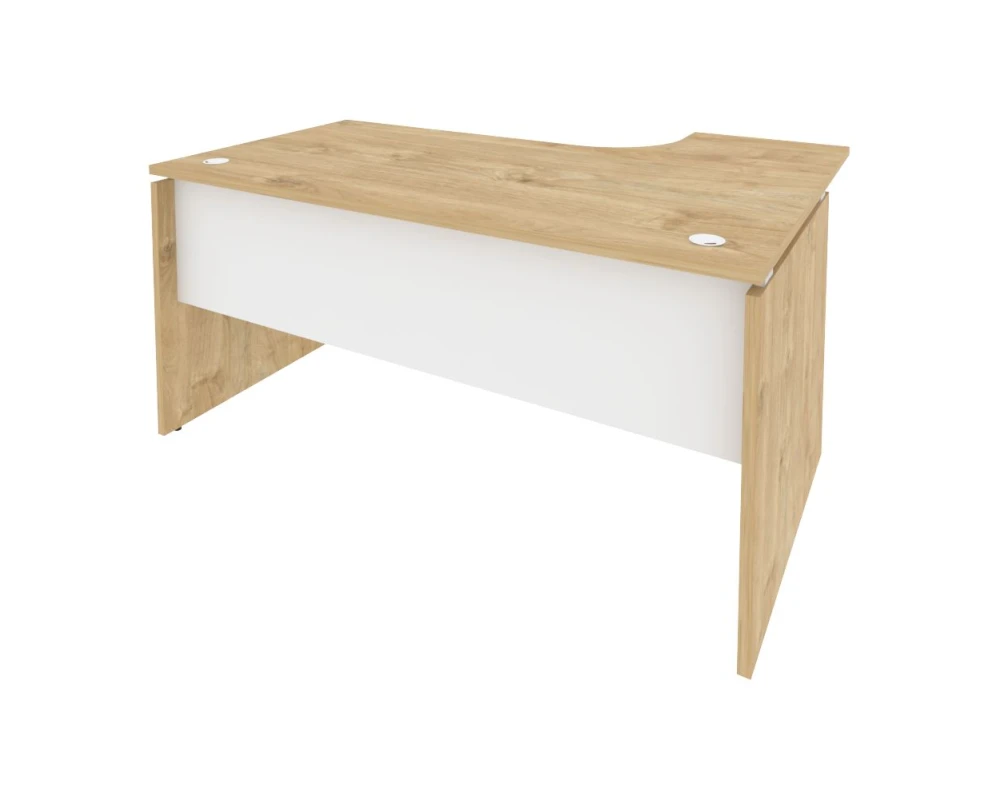 Стол эргономичный левый 1580x1180x750 (800/460) Оникс / Onix