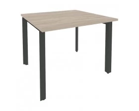 Стол переговорный (1 столешница) на П-образном м/к 980x980x750 Onix images