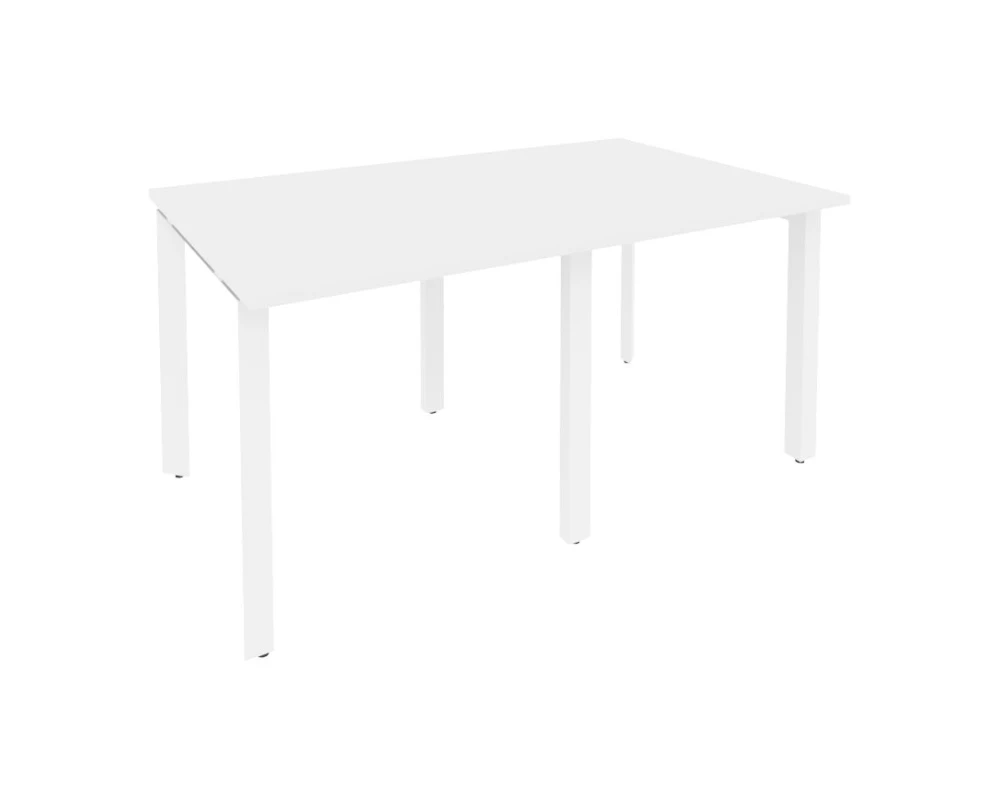 Стол переговорный (2 столешницы) на П-образном м/к 1560x980x750 Оникс / Onix